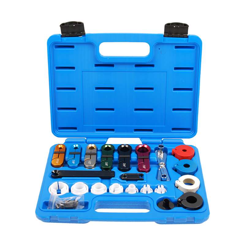 Kit 9 Pièces Pour Climatisation Auto - Outils Déconnexion Tuyaux Freon & Carburant - Matière ABS, Couleurs Codées - 7